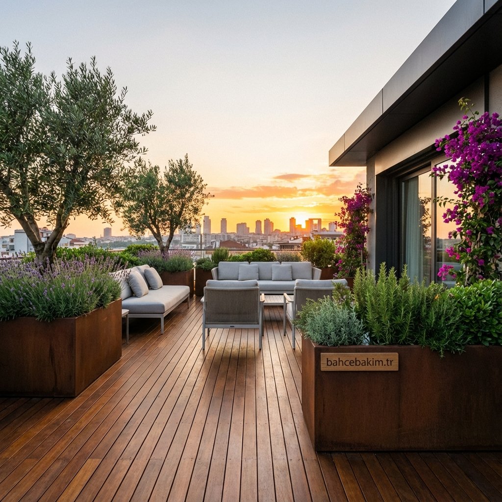 Hayallerinizdeki Teras: 6 Adımda Çatı Bahçesi (Roof Garden) Kurulumu - bahcebakim.tr profesyonel rehber