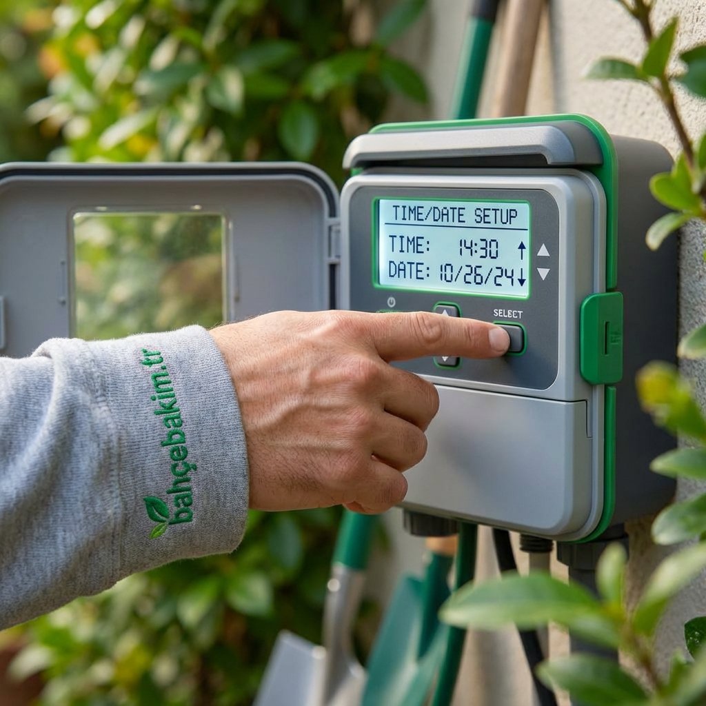 Tarih, Saat ve Başlangıç Zamanları - bahcebakim.tr uygulama adımı