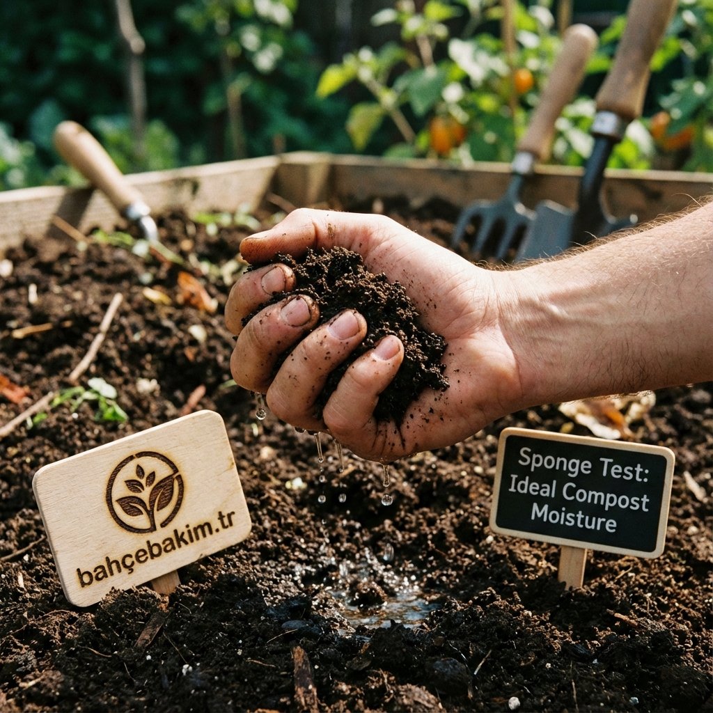 Optimal Nem Dengesi (Sünger Testi) - bahcebakim.tr uygulama adımı