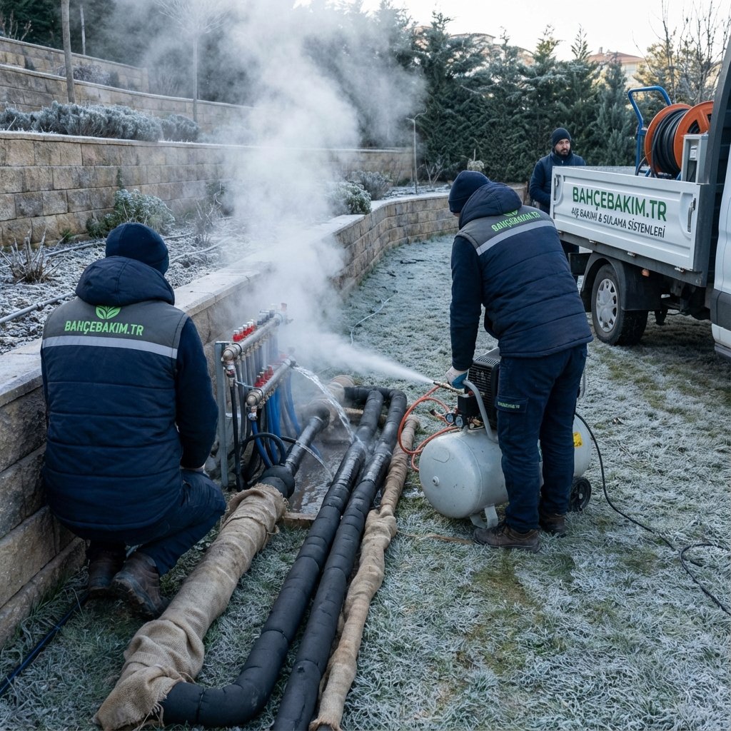 Geri Dolgu, Sıkıştırma ve Temizlik - bahcebakim.tr uygulama adımı