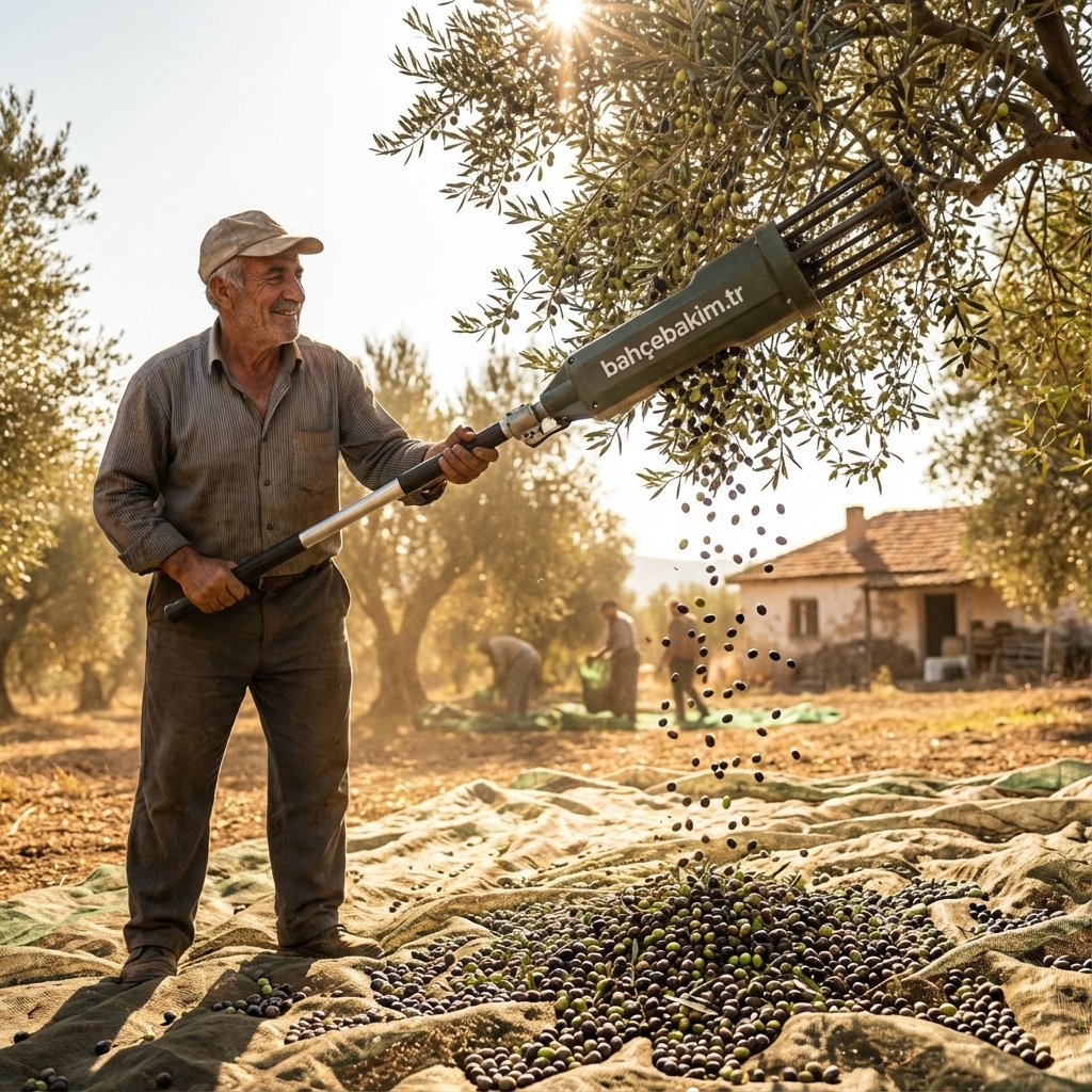 Modern Hasat ve Vibrasyon Tekniği - bahcebakim.tr uygulama adımı