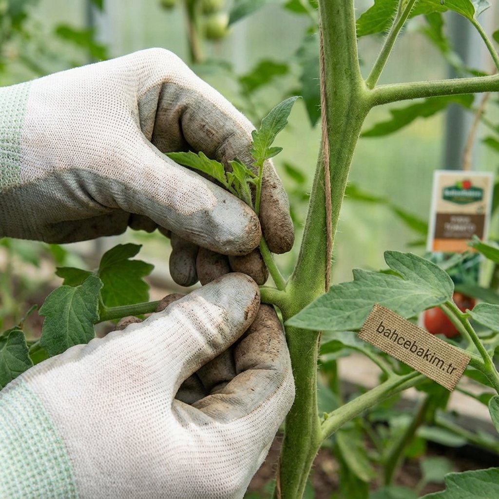 Koltuk Altı (Sucker) Budaması - bahcebakim.tr uygulama adımı